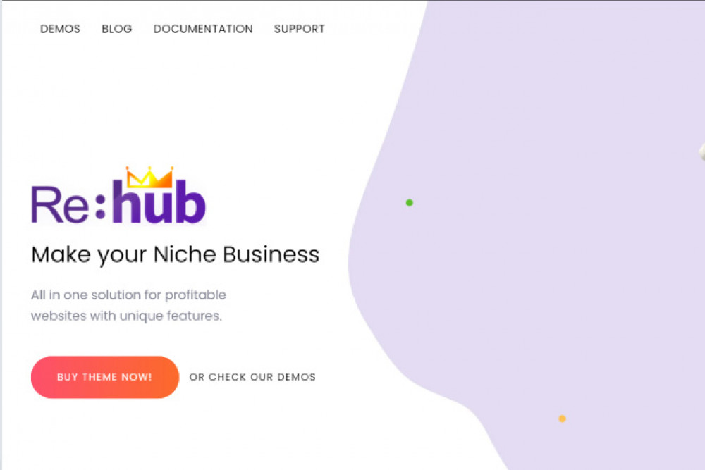 Тема REHub WordPress с плагинами на русском и обновлениями (фото)