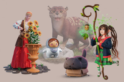 3D-персонаж или существо