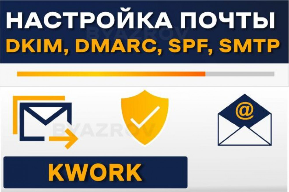 Настройка корпоративной, доменной почты DKIM, SPF, DMARC, SMTP (фото)