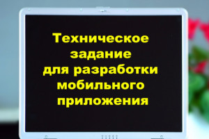 Техническое задание для разработки мобильного приложения