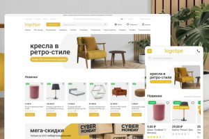 Готовый интернет-магазин мебели и аксессуаров на PrestaShop (фото)
