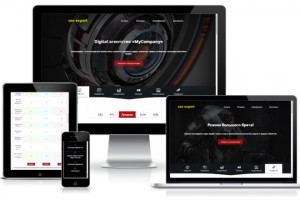 Лендинг для SEO  SMM  Digital агентства  HTML шаблон  Готовый дизайн (фото)