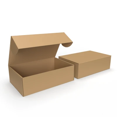 Коробка с крышкой из гофрокартона Размеры сторон 290x190x90 мм