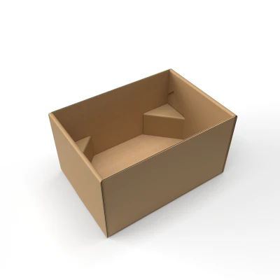 Коробка с ложементом из гофрокартона Размеры сторон 140x100x80 мм