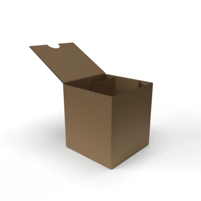 Вставка из гофрокартона с буферами Размеры сторон 90x100x90 мм