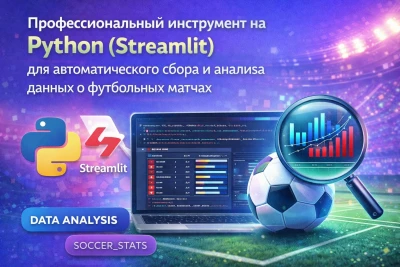 Скрипт для статистического анализа футбольных матчей