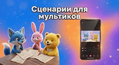 Напишу сценарий для мультика под ключ