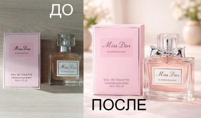 Премиальный AI-визуал для косметики и парфюмерии WB и Ozon