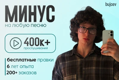 Сделаю качественный минус на любую песню