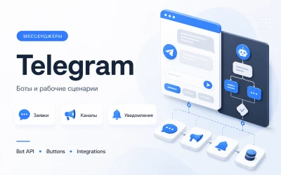 Сделаю Telegram-бота для заявок автоответов и рассылок