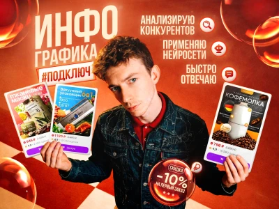 Инфографика для маркетплейсов - Wildberries Ozon