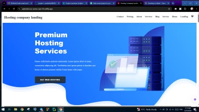 Создам современный адаптивный лендинг на HTML CSS и Bootstrap